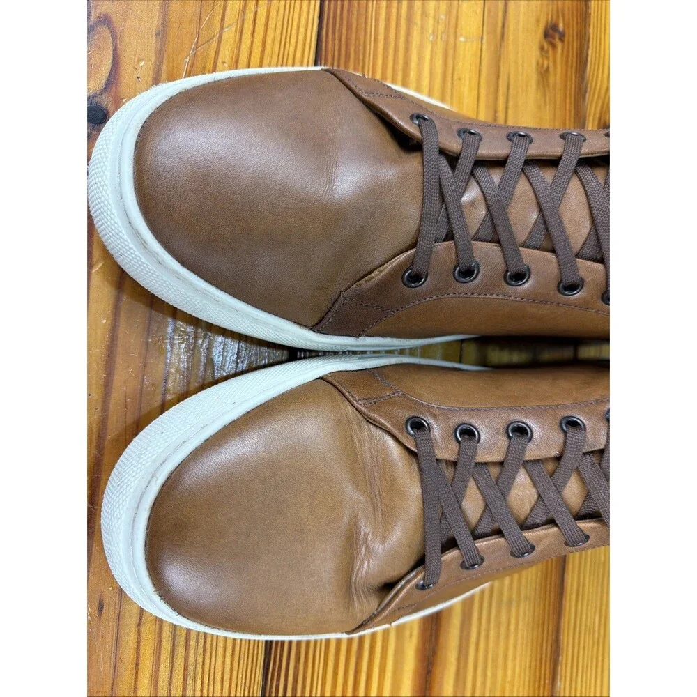 Thursday Boot Co Premier Low Top Sneakers Men's US 13 Toffee Brown Leather